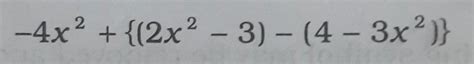 simplify it for class 6 algebric expressions - Brainly.in