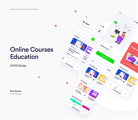Online Courses Education - UI/UX Design | Behance