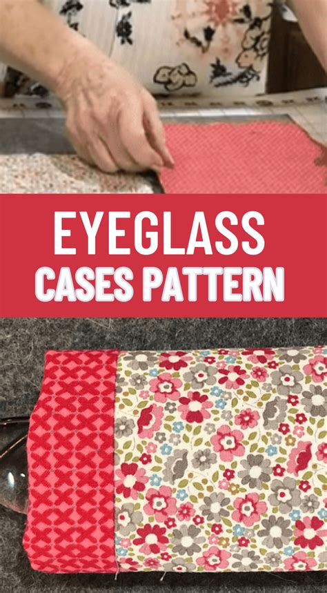 Image result for Eyeglass Case Pattern