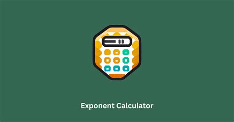 Exponent Calculator Tutorial 的图像结果