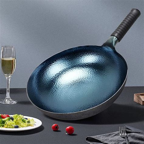 Buy Cast Iron Skillets,Traditional Chinese Hammered Woks & Stir-fry ...