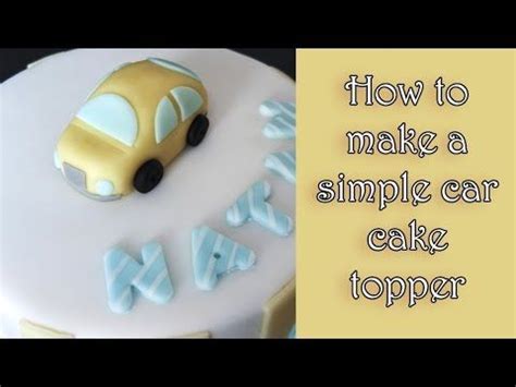 Fondant Car Tutorial 的图像结果