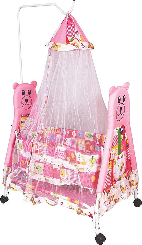 Buy ZOSHOMI Baby Kick and Play Crib Bedding Set with Mosquito Net ...