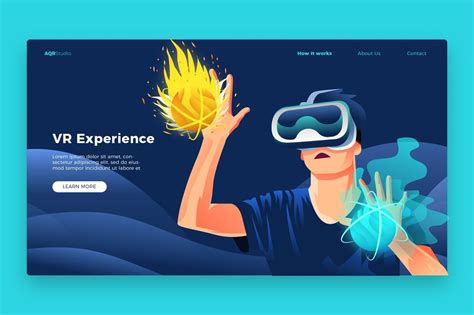 Virtual Experience - Banner & Landing Page by aqrstudio on Envato ...