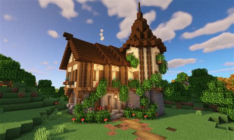 Medieval Minecraft House Tutorial W.12.2 的图像结果