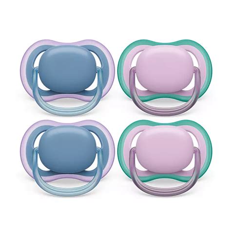 Philips Avent Ultra Air Infant Pacifier 4-Pack with Sterilizer Carry Case