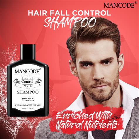 Buy Mancode Hair Fall Control Shampoo - 200ml Online at Best Price in ...