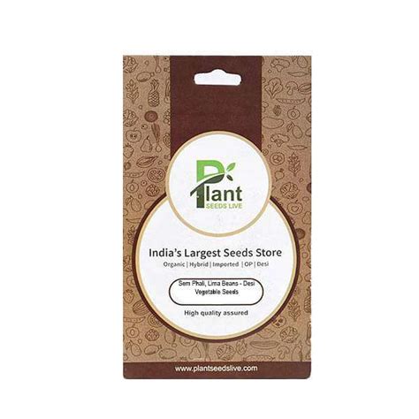 Buy Sem Phali, Lima Beans - Desi Vegetable Seeds online from ...