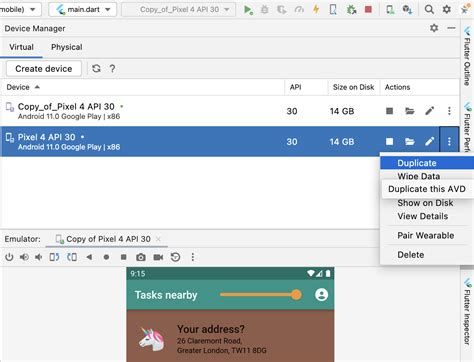 flutter - cant find emulator on android studio - Stack Overflow