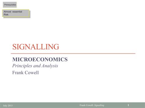 Signalling Economics 的图像结果