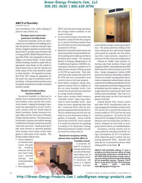 Abc of guestroom humidity | PDF