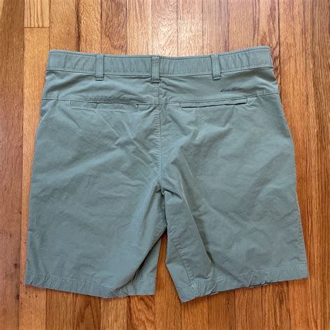 Eddie Bauer Shorts Mens 40 Chino Outdoors Camping Hiking Cotton Blend ...