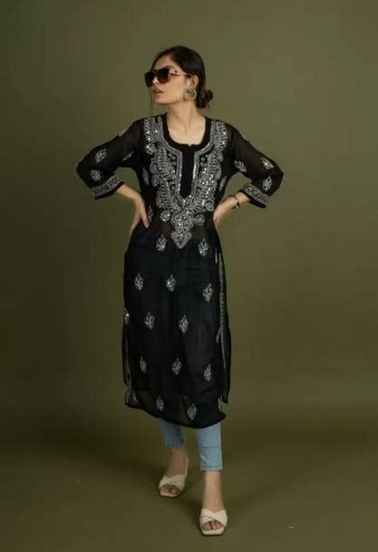 Chikankari Kurtas - Buy Chikankari Kurtas online at Best Prices in ...