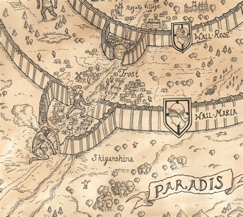 Paradis Attack On Titan Map