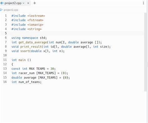 Sample Program in C++ 的图像结果