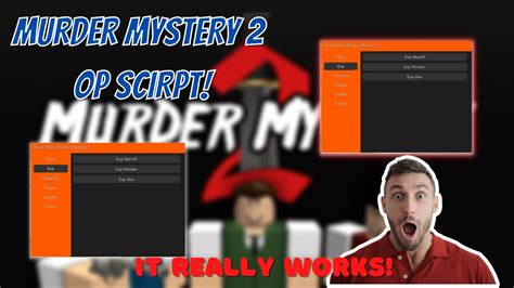 Image result for Murder Mystery Script GUI