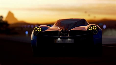 Download wallpaper 1920x1080 pagani huayra, pagani, sports car, rear ...