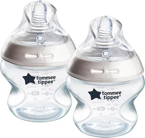 Tommee Tippee Baby Bottles, Natural Start Anti-Colic Baby Bottle with ...