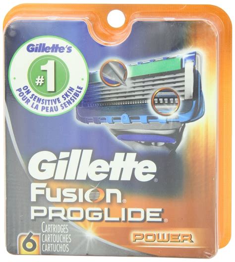 Buy Gillette Fusion ProGlide Power Blades - 6 Cartridges Online at Low ...
