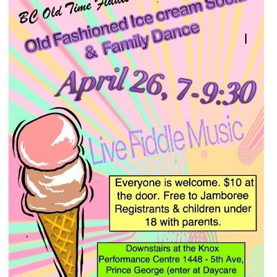 PG Old Time Fiddlers Family Ice Cream Social & Dance, Knox Performance ...