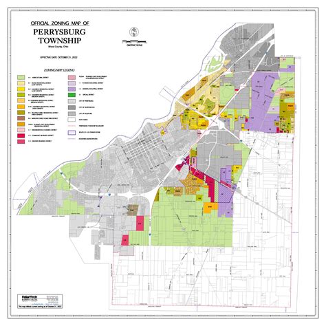 map | Perrysburg Township