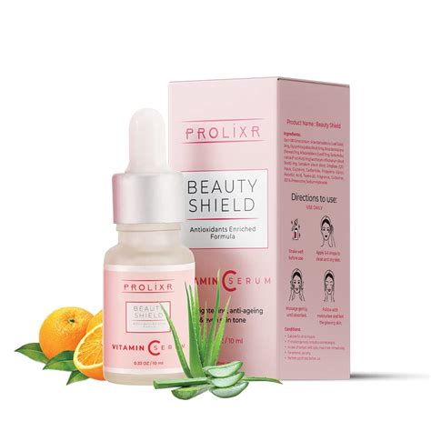Prolixr Beauty Shield Vitamin C Face Serum | Face Serum For Glowing ...