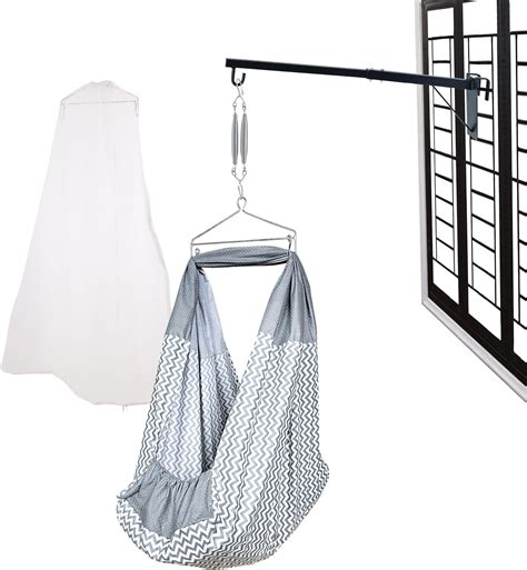 Buy VParents Neonate Baby Swing Cradle with Mosquito Net Spring and ...