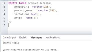 Image result for Arrays in SQL