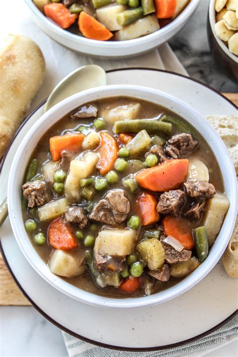 Vegetarian Beef Stew - Baking You Happier