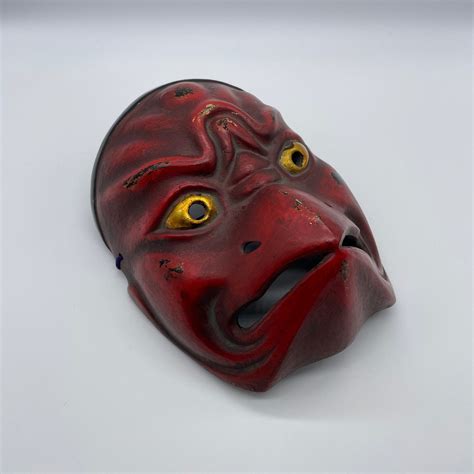 Tengu Bird Mask Newcomer Japanese Mask, Tengu Mask Japanese ...