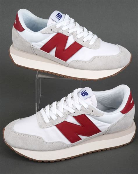 New Balance 237 Trainer White/Red - 80s Casual Classics