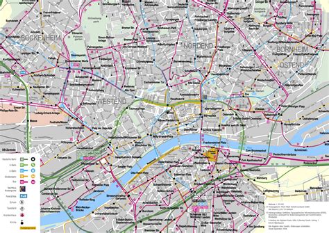 Frankfurt Germany Map