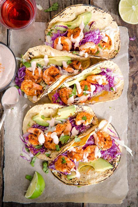 Healthy Shrimp Tacos