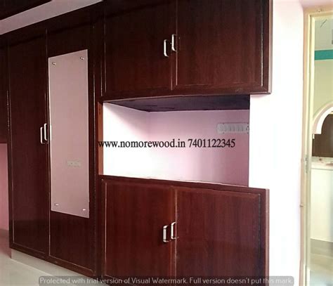 PVC/UPVC Cupboards and Wardrobes Chennai | No More Wood