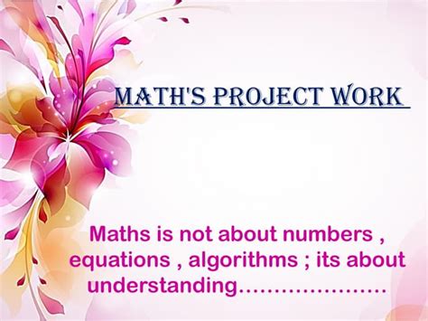 Maths Project Work 的图像结果