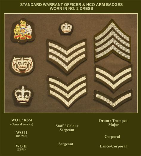 BADGE15 | Army ranks, British army uniform, Canadian army