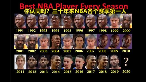 你认同吗？美媒评30年来NBA各个赛季第一人-直播吧zhibo8.cc