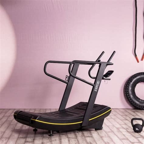 Buy Non Motorised Curved Manual Treadmill | Crusade-II Curved Running ...