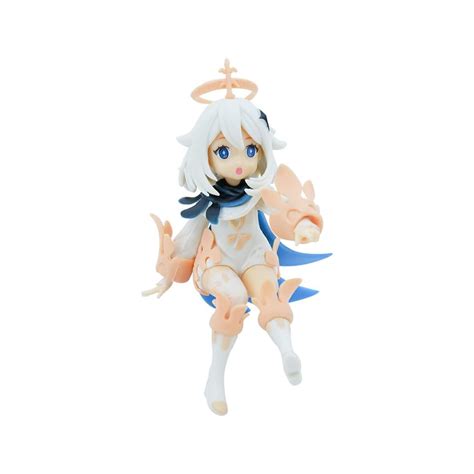 Buy tshy Figure Anime Genshin Impact Paimon Toys Figura in PVC ...