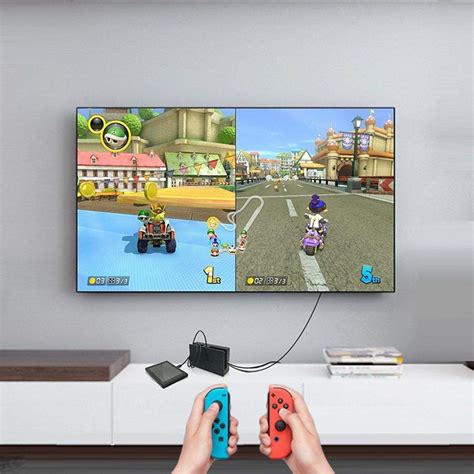 AST Works Dock and Charger Extender Cable for Nintendo Switch, Support ...