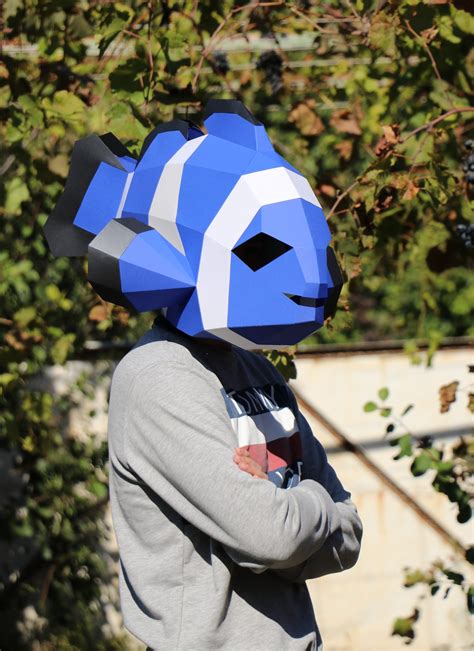 Image result for Fish Face Mask Pattern