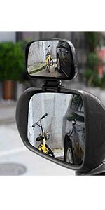 Automaze 3R Adjustable 360 Degree Wide Angle Car Rear View Blind Spot ...