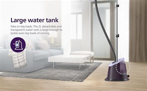 Philips Standing Garment Steamer for Clothes – 2000 watts power, Unique ...