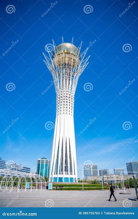 Astana, Kazakhstan - May 21,2025: Bayterek Monument In Astana ...