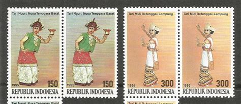 Traditional Dances on Indonesia Stamps -1995 – Stamp Digest