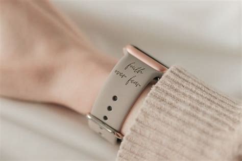 Customised Silicon Apple Watch Band – Blossom Cases India