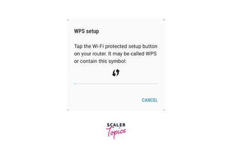 What is WPS in Wi-Fi? - Scaler Topics