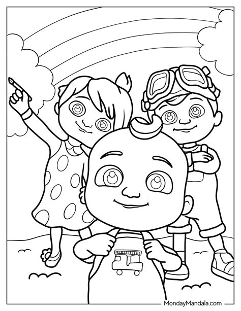 22 CoComelon Coloring Pages (Free PDF Printables)