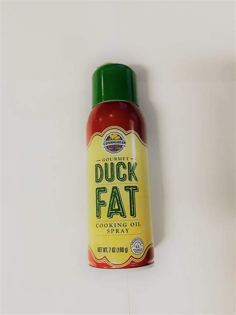 Amazon.com: Cornhusker Kitchen Duck Fat 7oz Cooking Spray -100% Natural ...