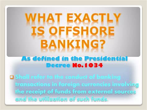 Offshore banking units | PPTX
